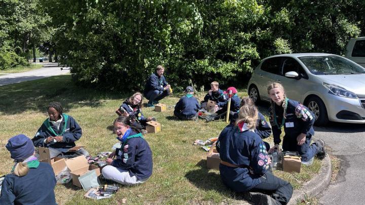 Junior og Trop på tur 2025